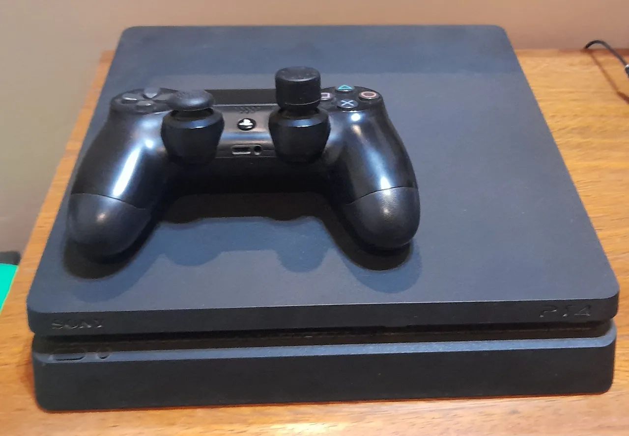 Playstation 4 slim + controle original - Foto 2