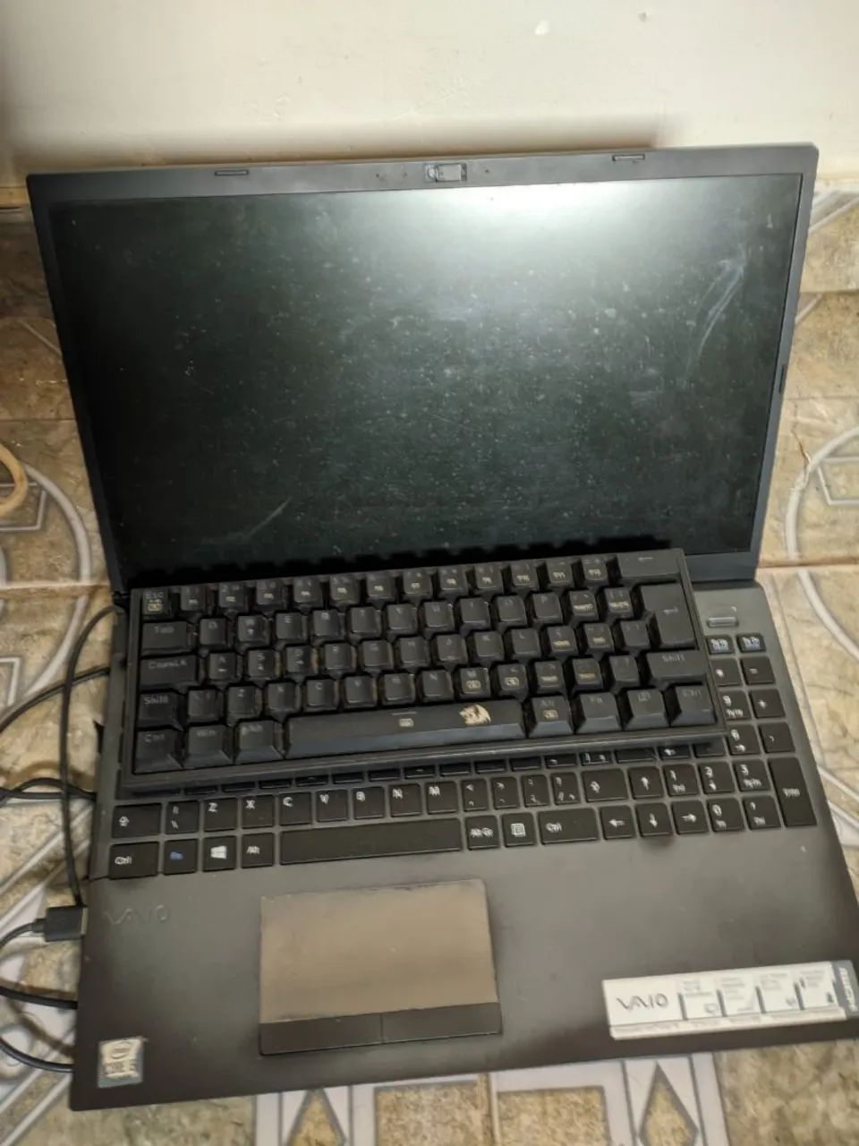 NOTEBOOK VAIO PARA RETIRADA DE PEÇAS 