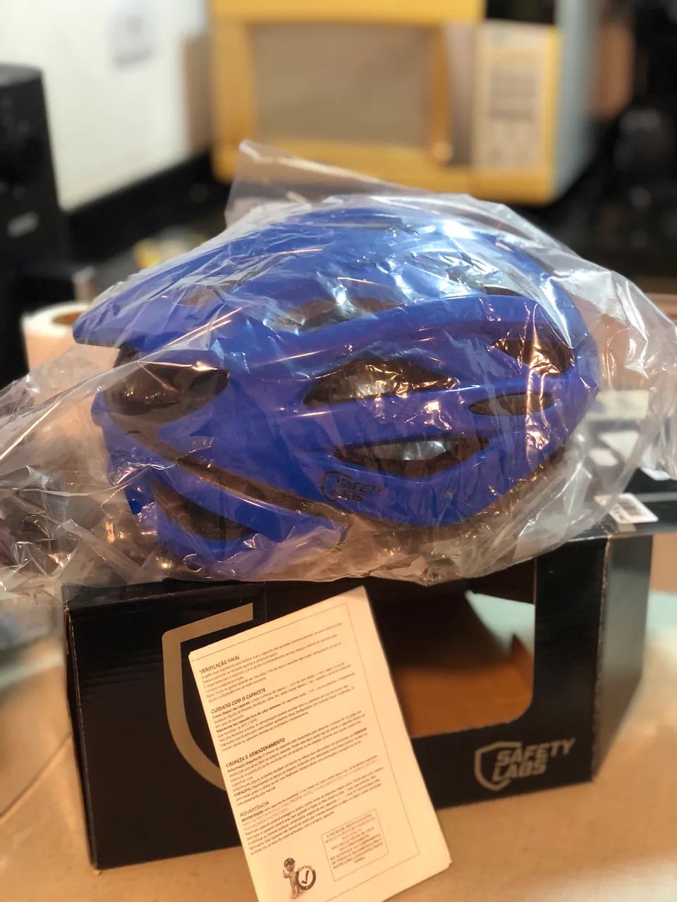 Capacete Savety Labs Tamanho M - Foto 2