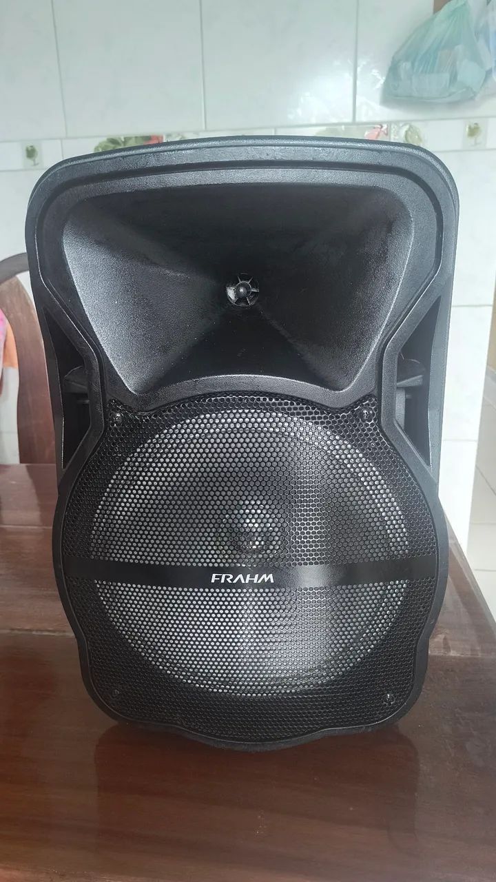 Caixa amplificada Frahm modelo cm 600 BT com Bluetooth - Foto 5
