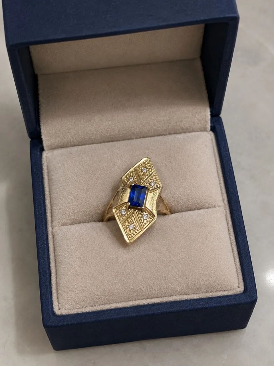 Vendo marquise de ouro 18k - Foto 5