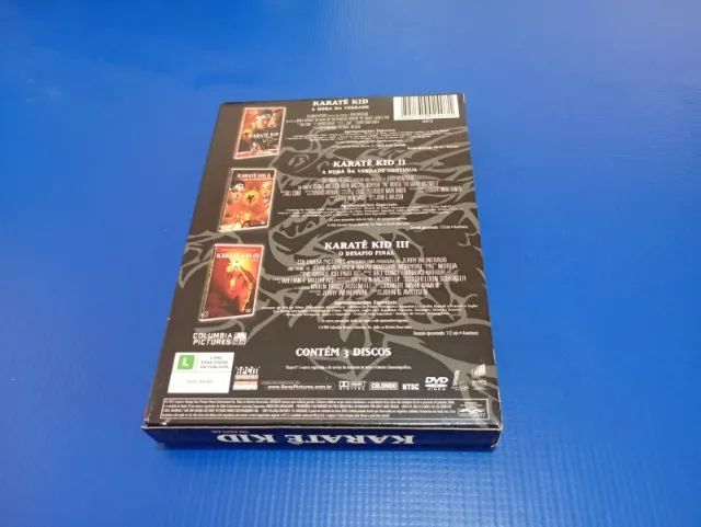Box Dvds Karatê Kid - A Trilogia ( Excelente ) - Foto 2