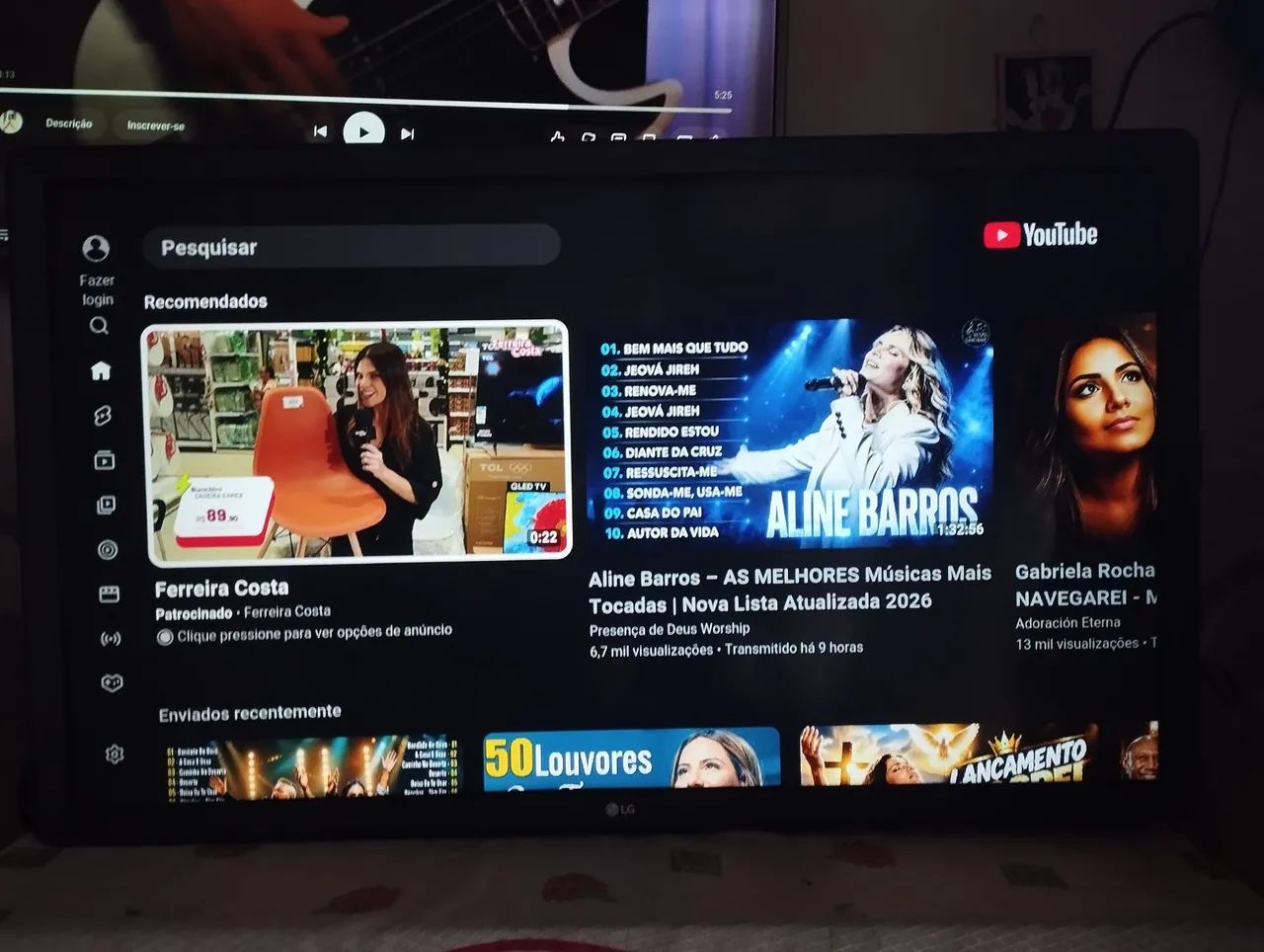 Tv LG smart de 32 polegadas semi nova com bluetooth  - Foto 3