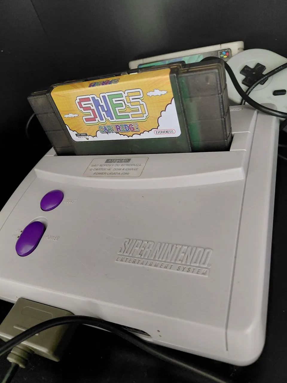 Super Nintendo com everdrive - Foto 3