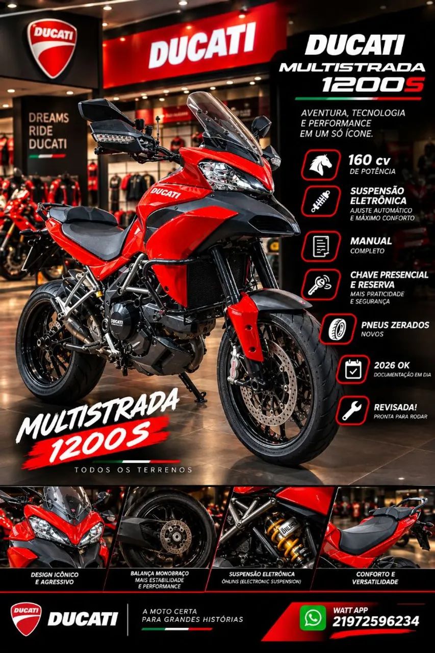 Ducati multistrada 1200S 