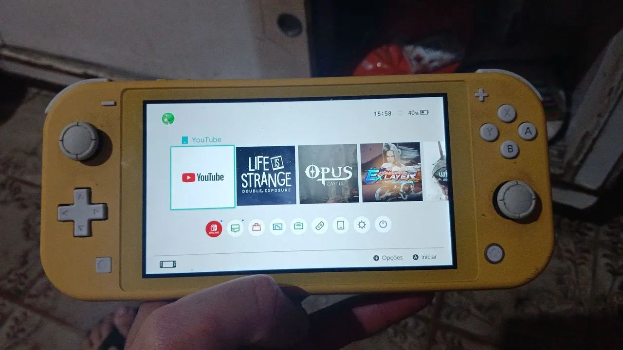 Nintendo switch lite Amarelo (28gb) - Foto 4