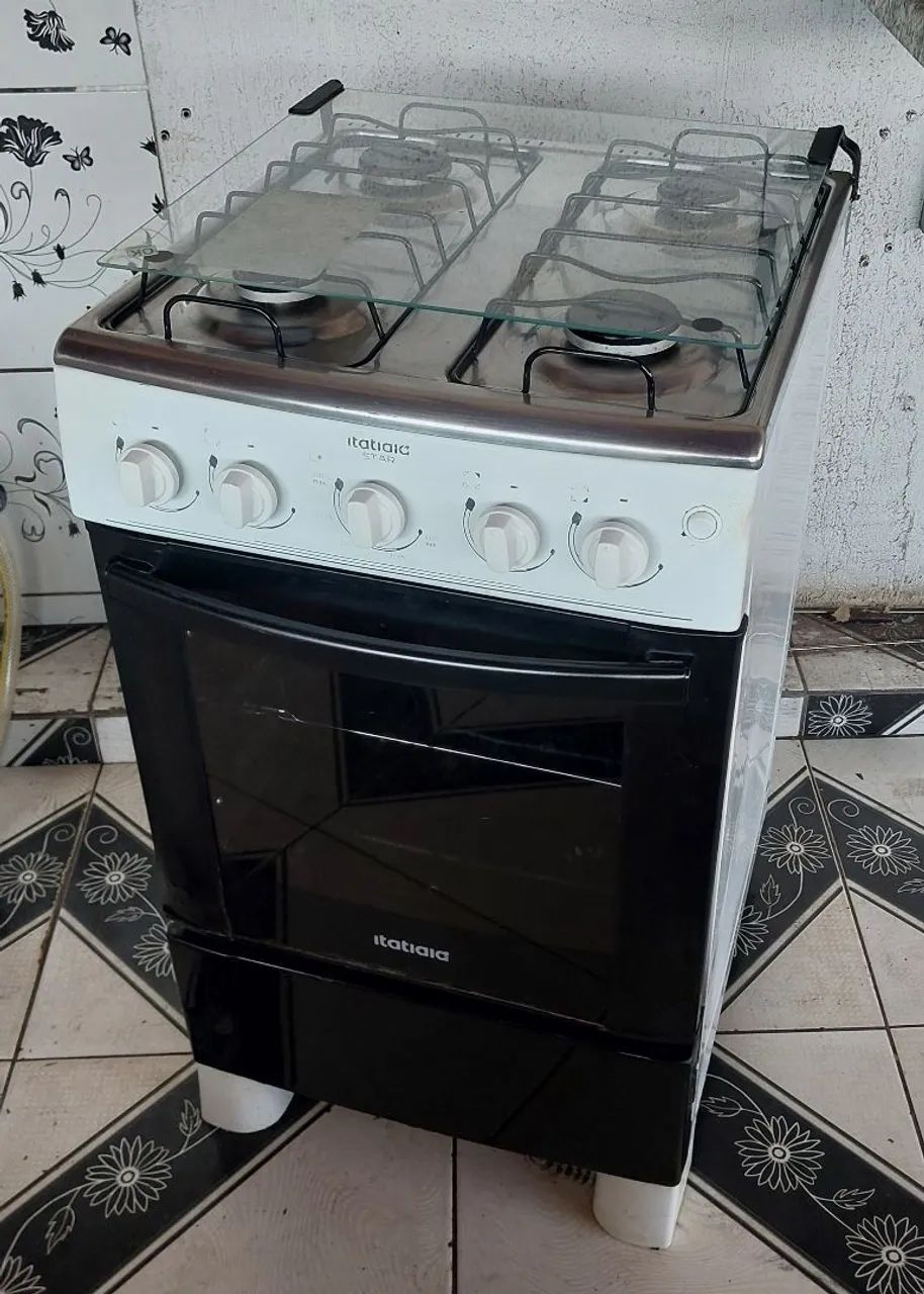 Ótimo fogão Itatiaia top de 4 bocas manual com válvula de segurança  - Foto 5