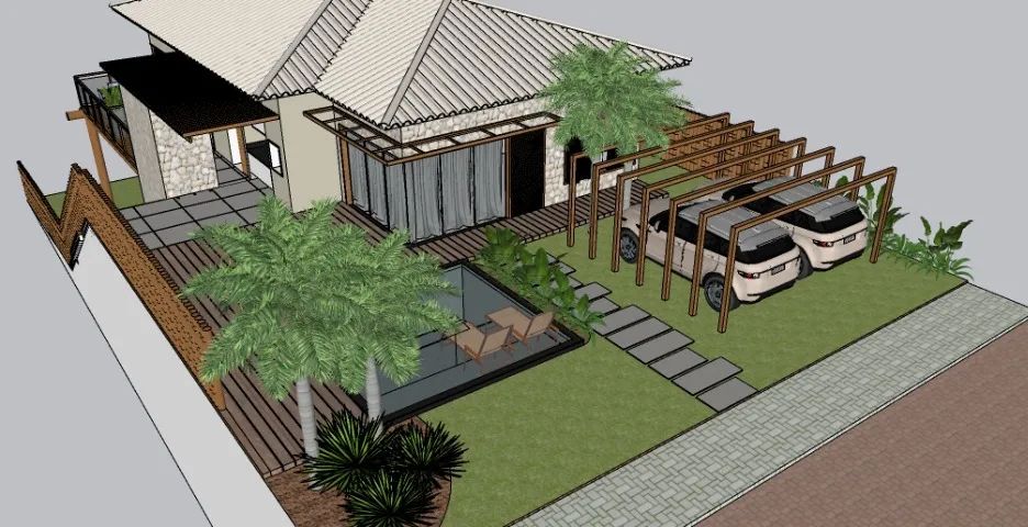 Praia do Forte, 450 m², perto da lagoa de Sapiranga, PLANTA BAIXA APROVADA.