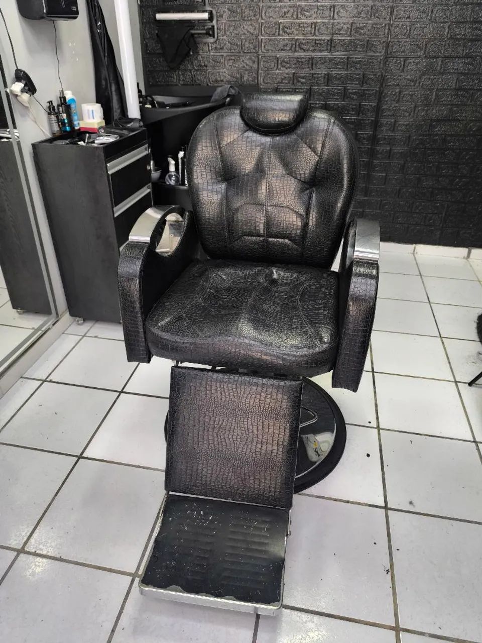 Cadeira de barbeiro 