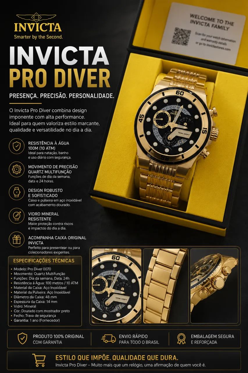 Relógio Invicta PRO DIVER
