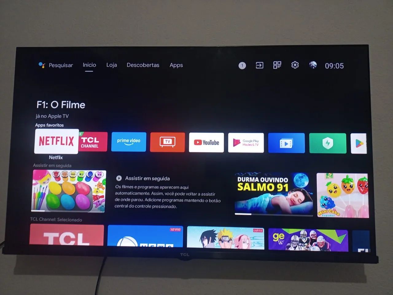 Vende-se TV TCL Android  42 polegadas 