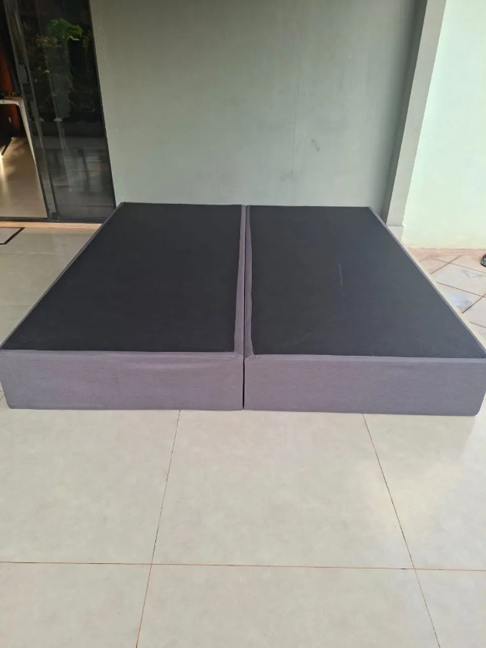 cama box king size casal com colchão - Foto 3