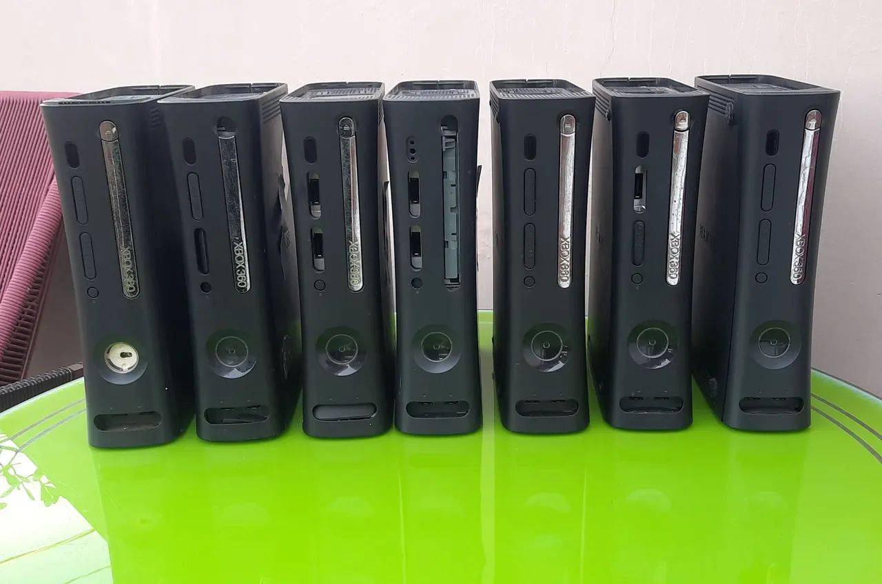 Lote com 7 vídeo game Xbox 360 fat elite  - Foto 2