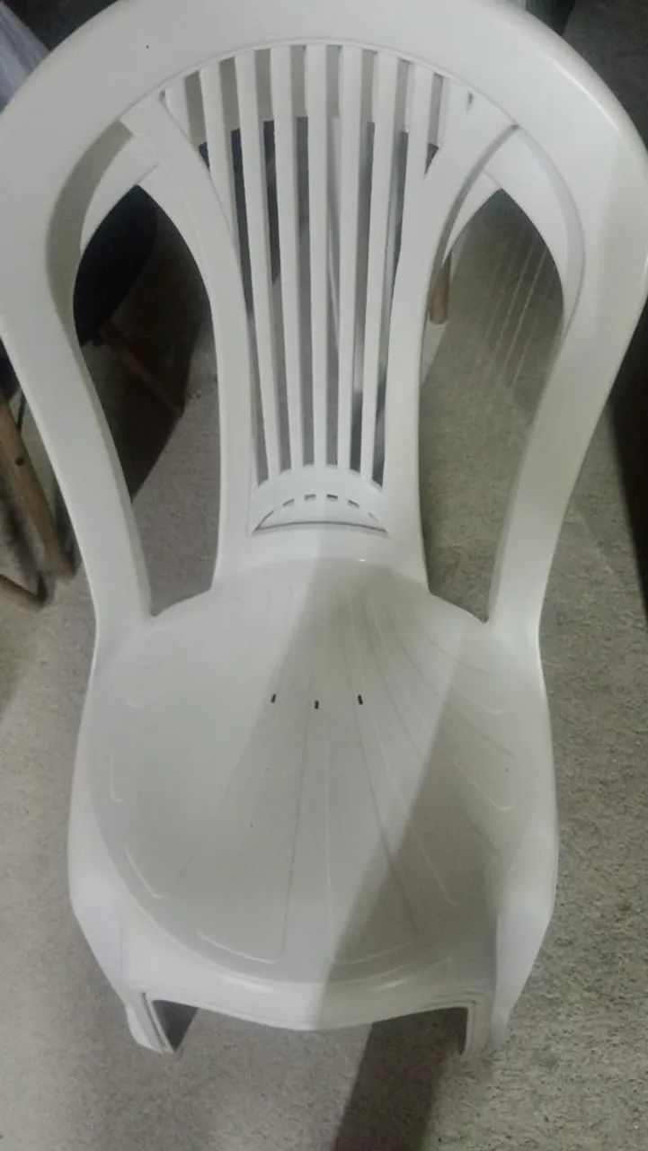 Cadeira de plástico