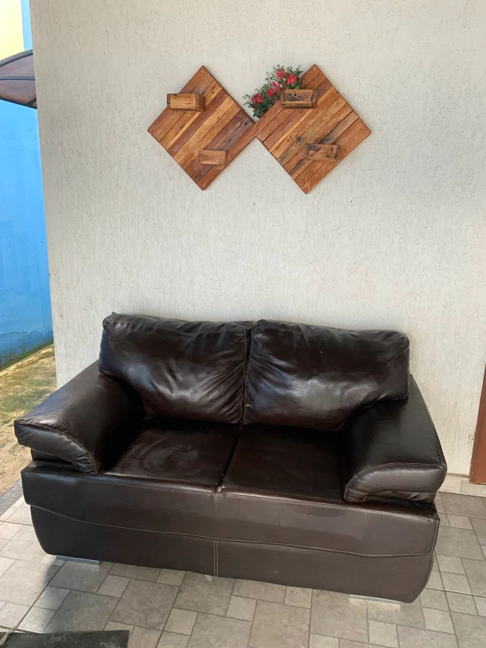 Sofá em couro legítimo  - Foto 2