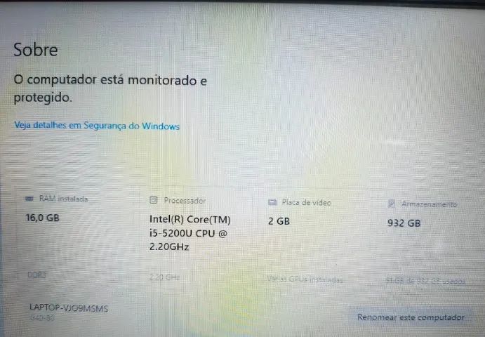 Notebook Lenovo i5 / 16GB / 1TB - Foto 6
