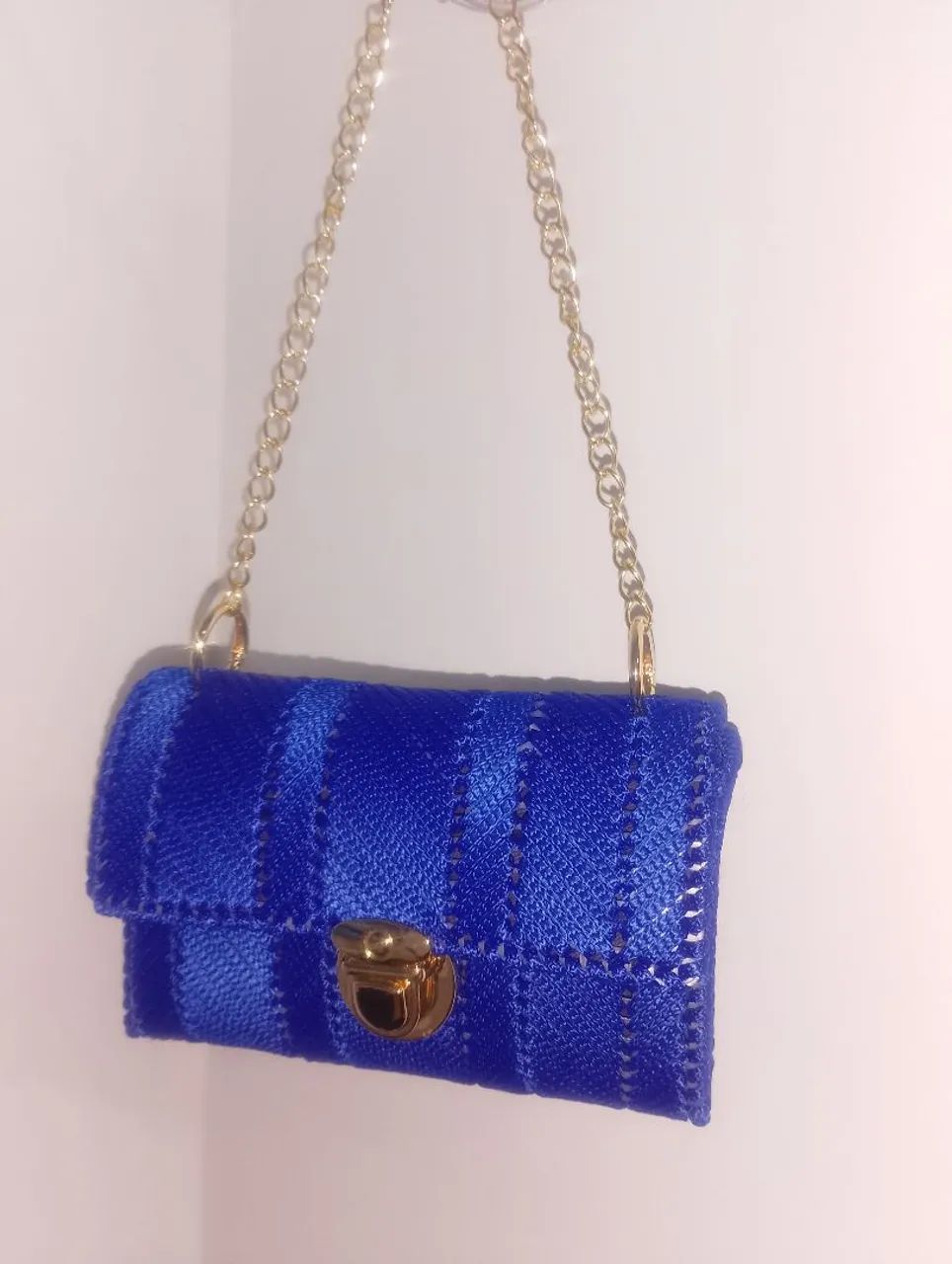 Bolsa Artesanal  com Fio Náutico 