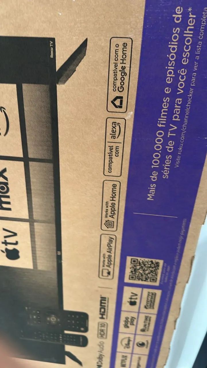 Smart TV Multi Roku 50 Polegadas 4K UHD - Com Caixa Original - Foto 2