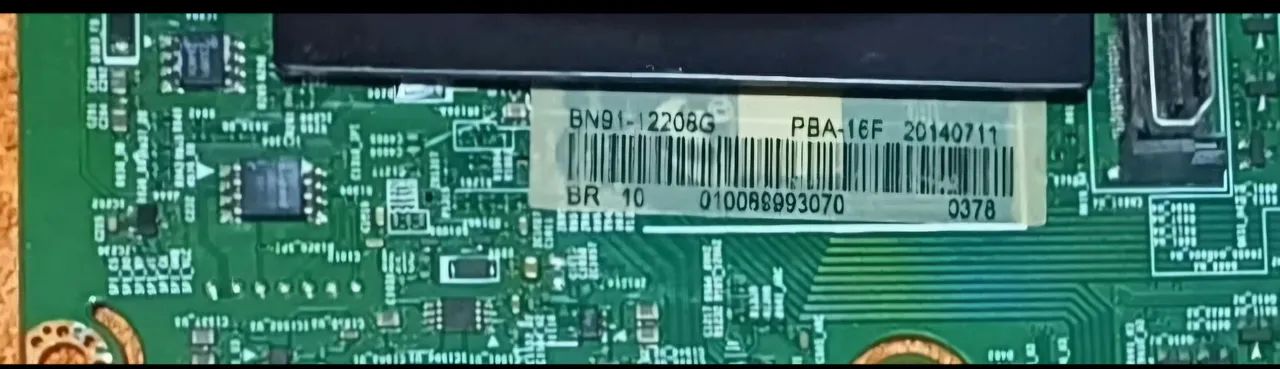 Placa principal smart tv samsung 55 polegadas.  - Foto 2