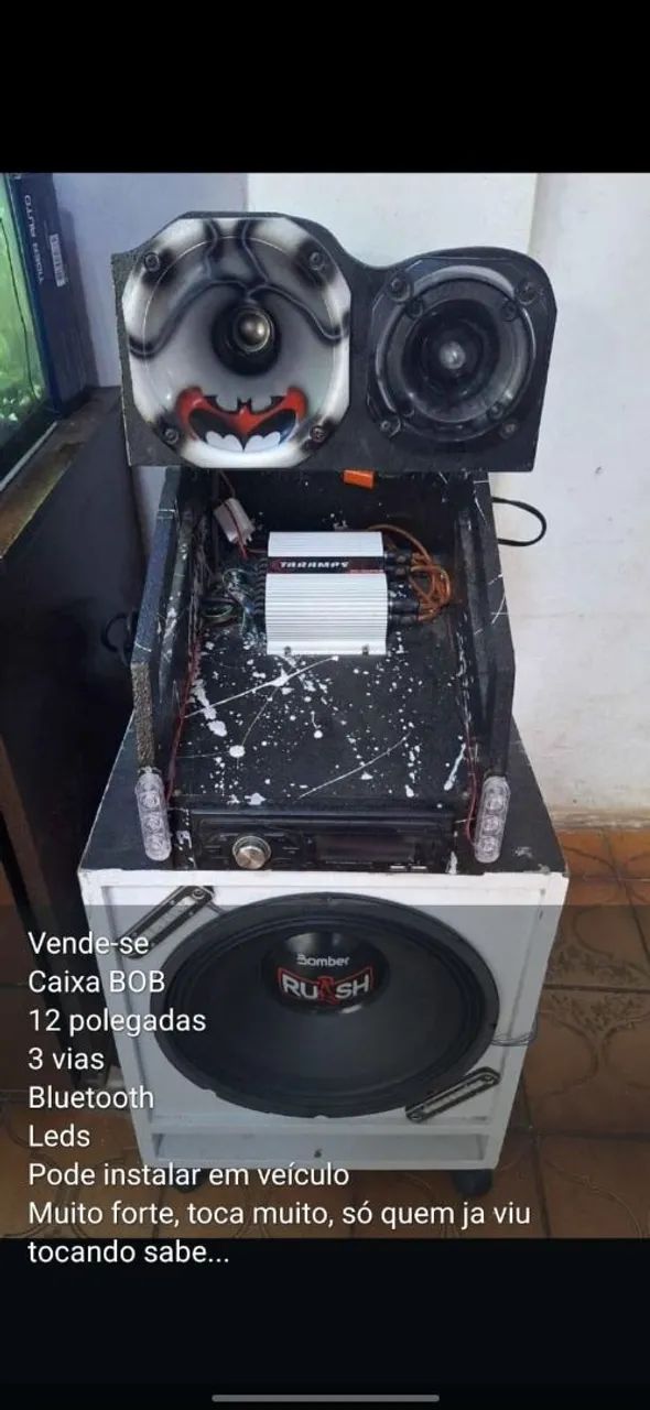 Caixa de Som BOB Automotiva