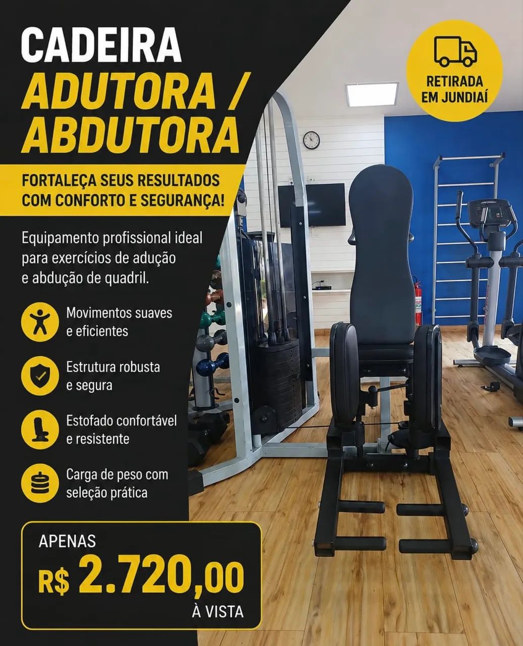 Cadeira abdutora 