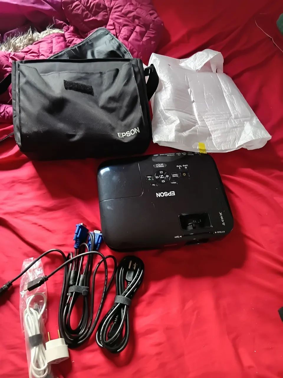 Projetor Epson portátil  - Foto 5