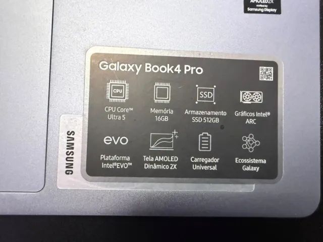 Samsung Galaxy Book4 Pro 14" - Impecável na Caixa Original - Foto 2