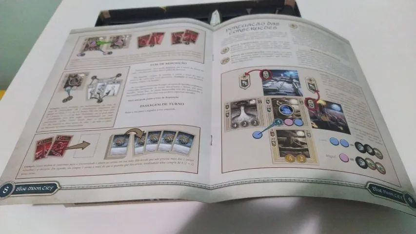 Jogo de Tabuleiro Blue Moon City (com sleeves) NOVO! - Foto 5