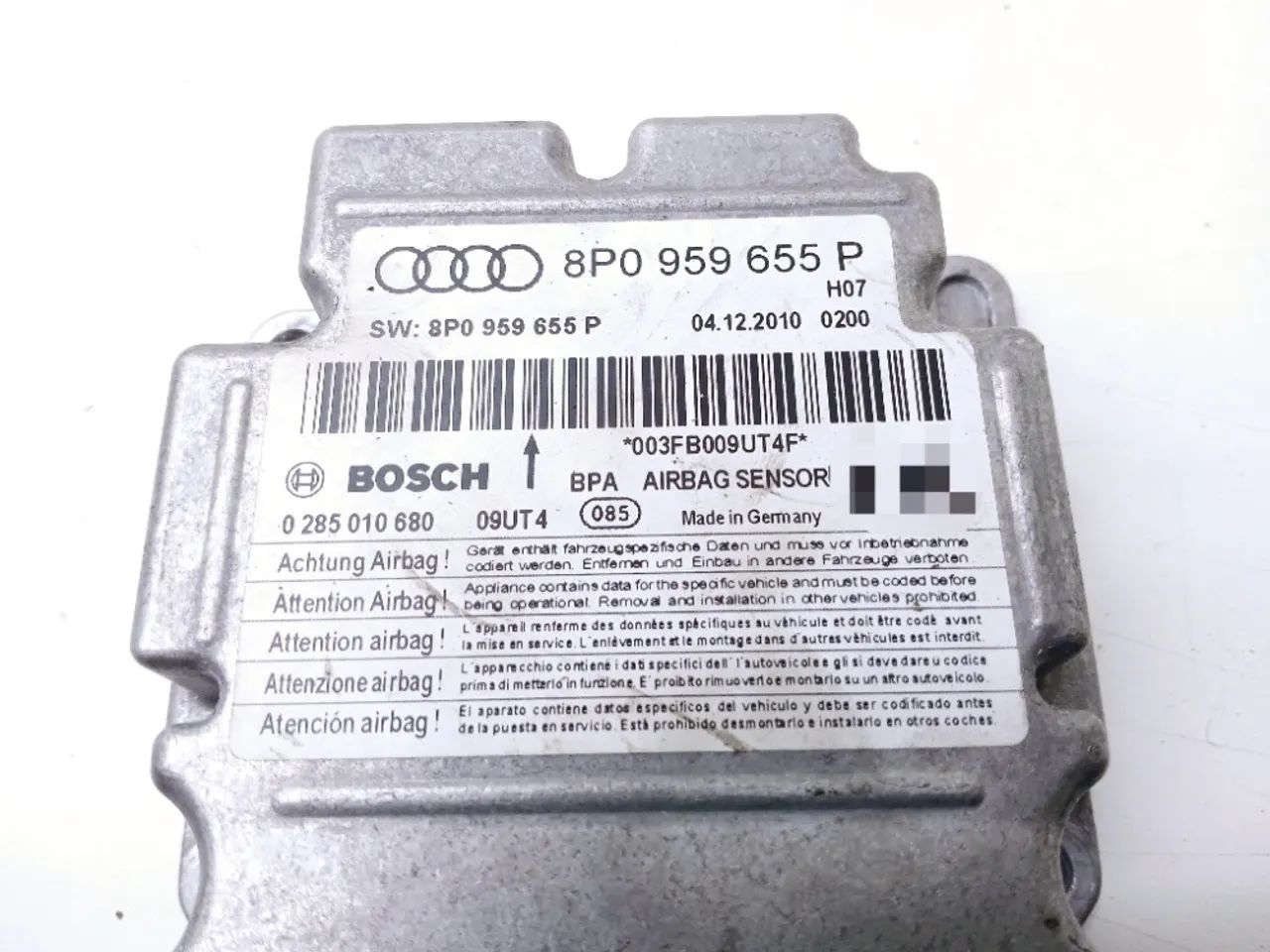 Módulo Audi A3 Tfsi 2.0 2010 2011 8p0959655p Reprogramar  - Foto 5
