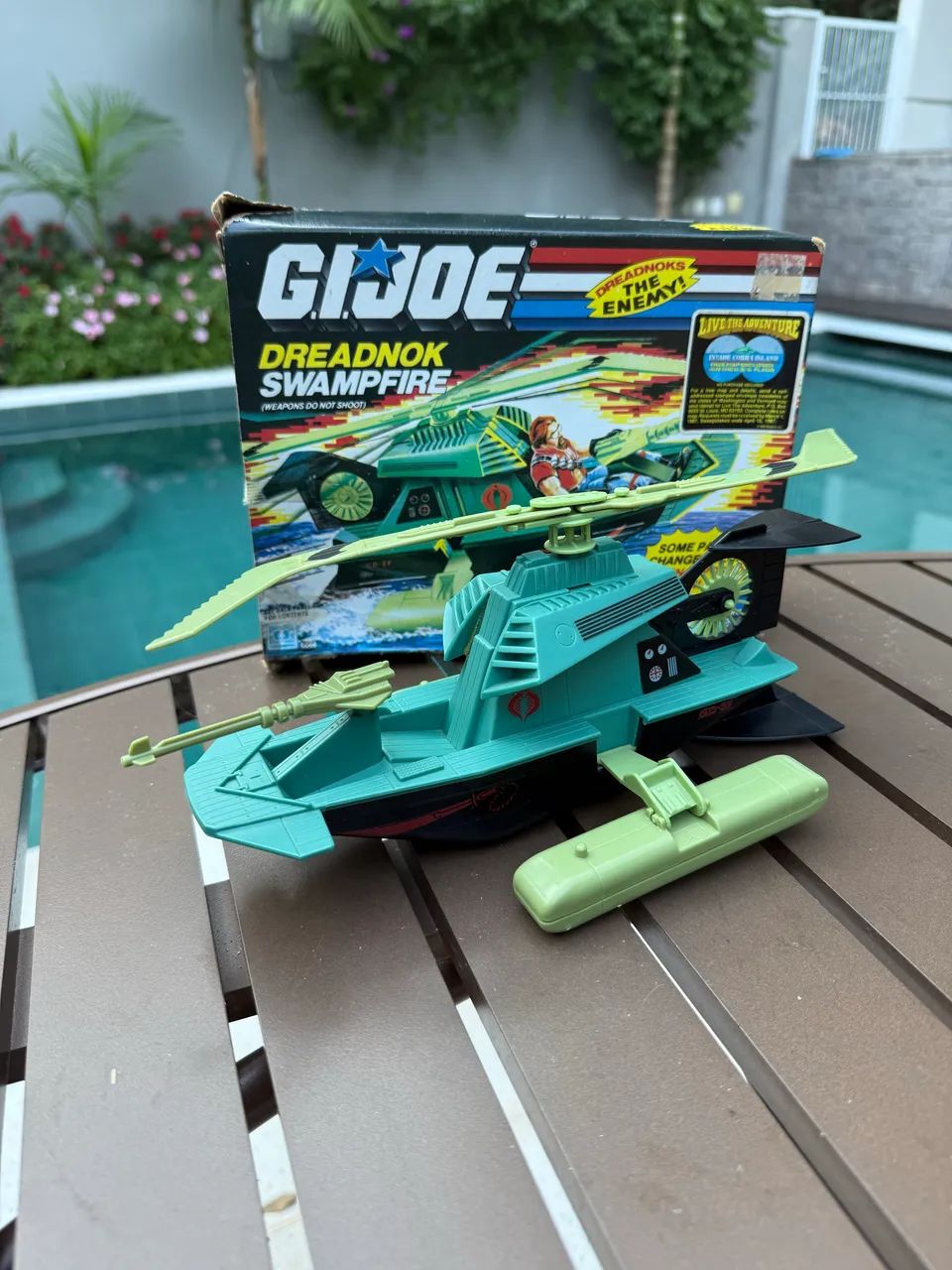 Gi Joe Cobra Swampfire Dreadnok v1 comandos em ação - Hobbies e