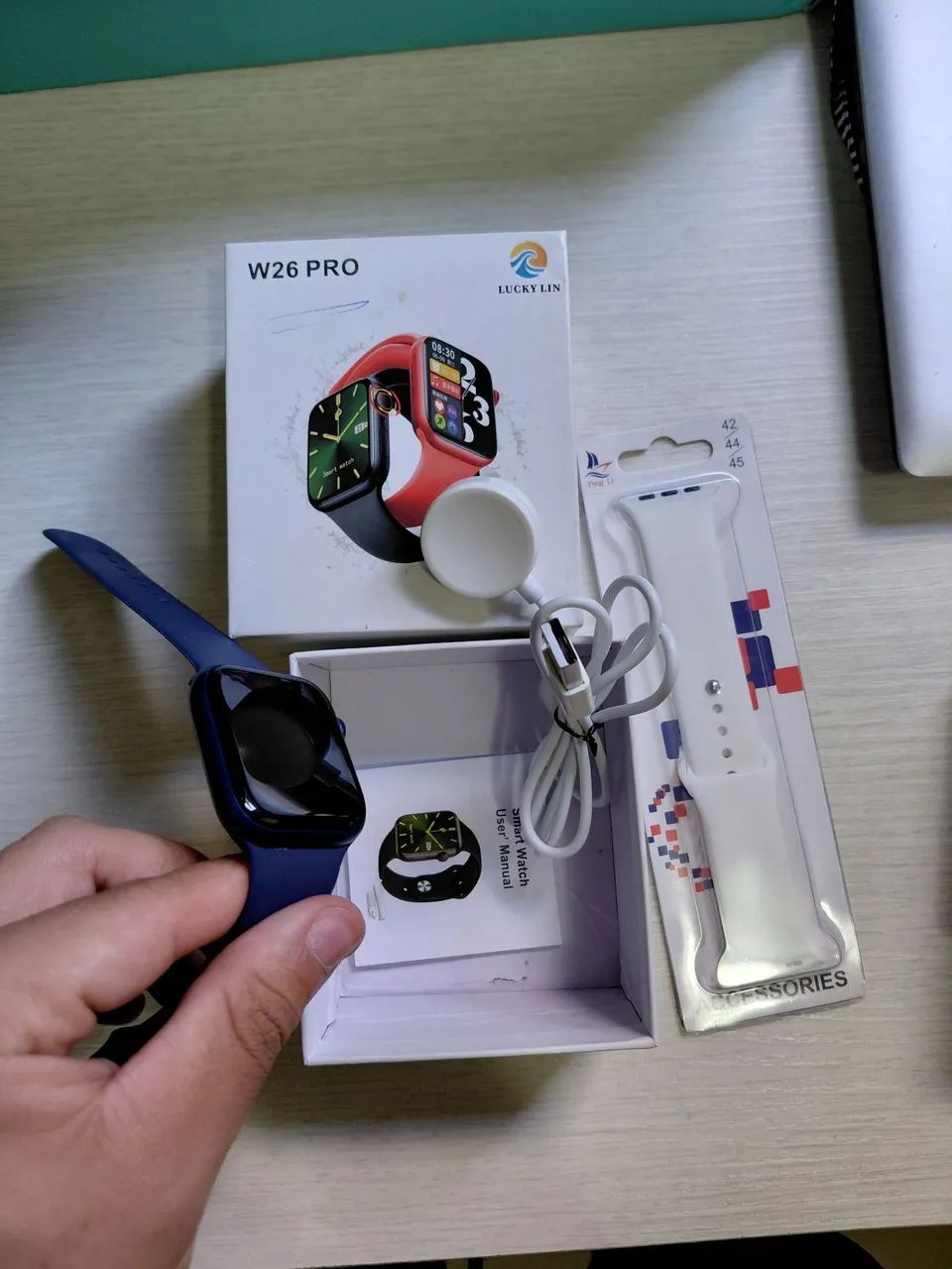 Relógio SmartWatch Lucky Lin W26 Pro - Foto 2