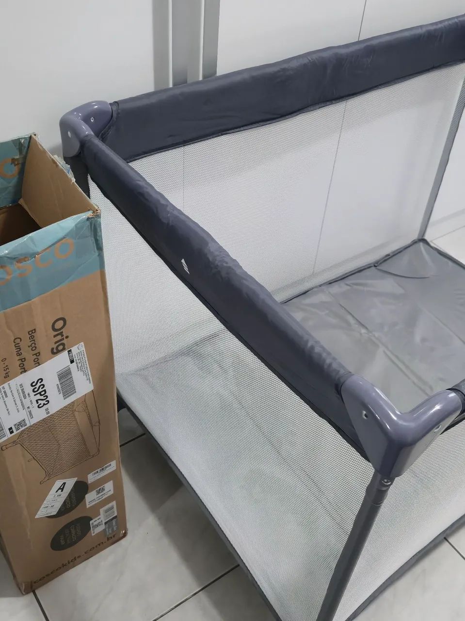 Berço portatil COSCO ORIGIN + colchão - Foto 3