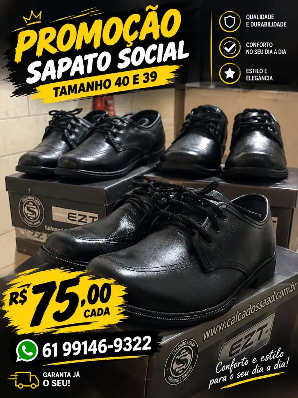 Sapato social novos 