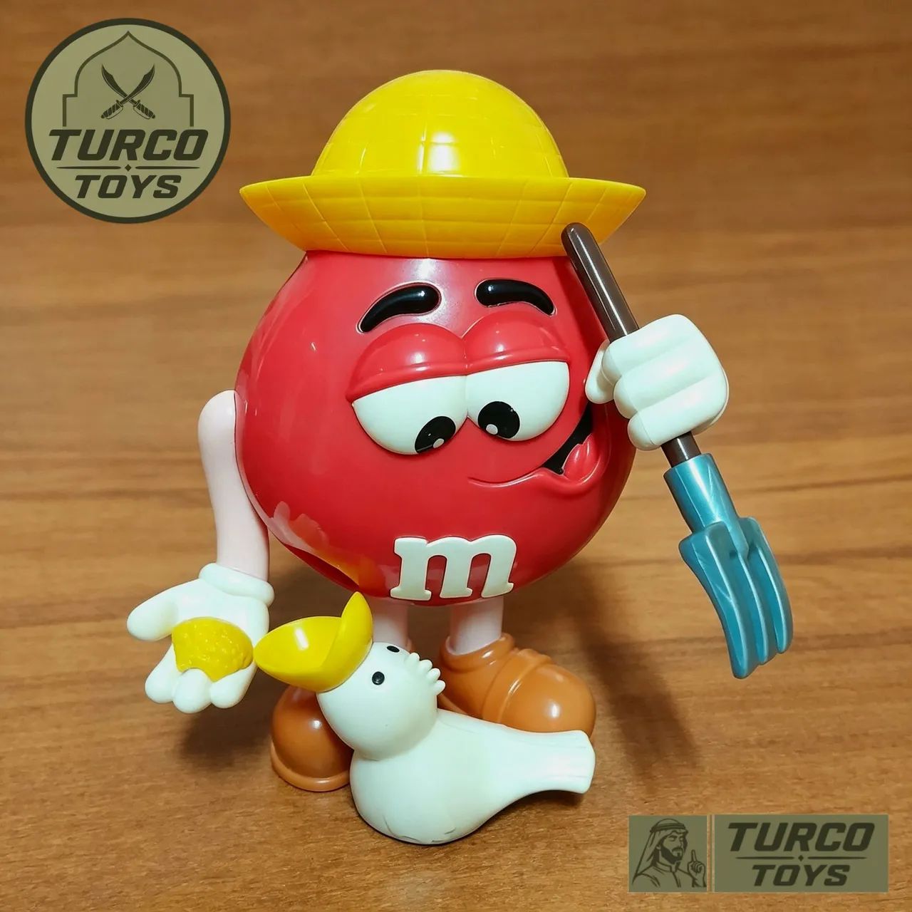 DISPENSER M&Ms CAMPONÊS (ORIGINAL) FUNCIONANDO.