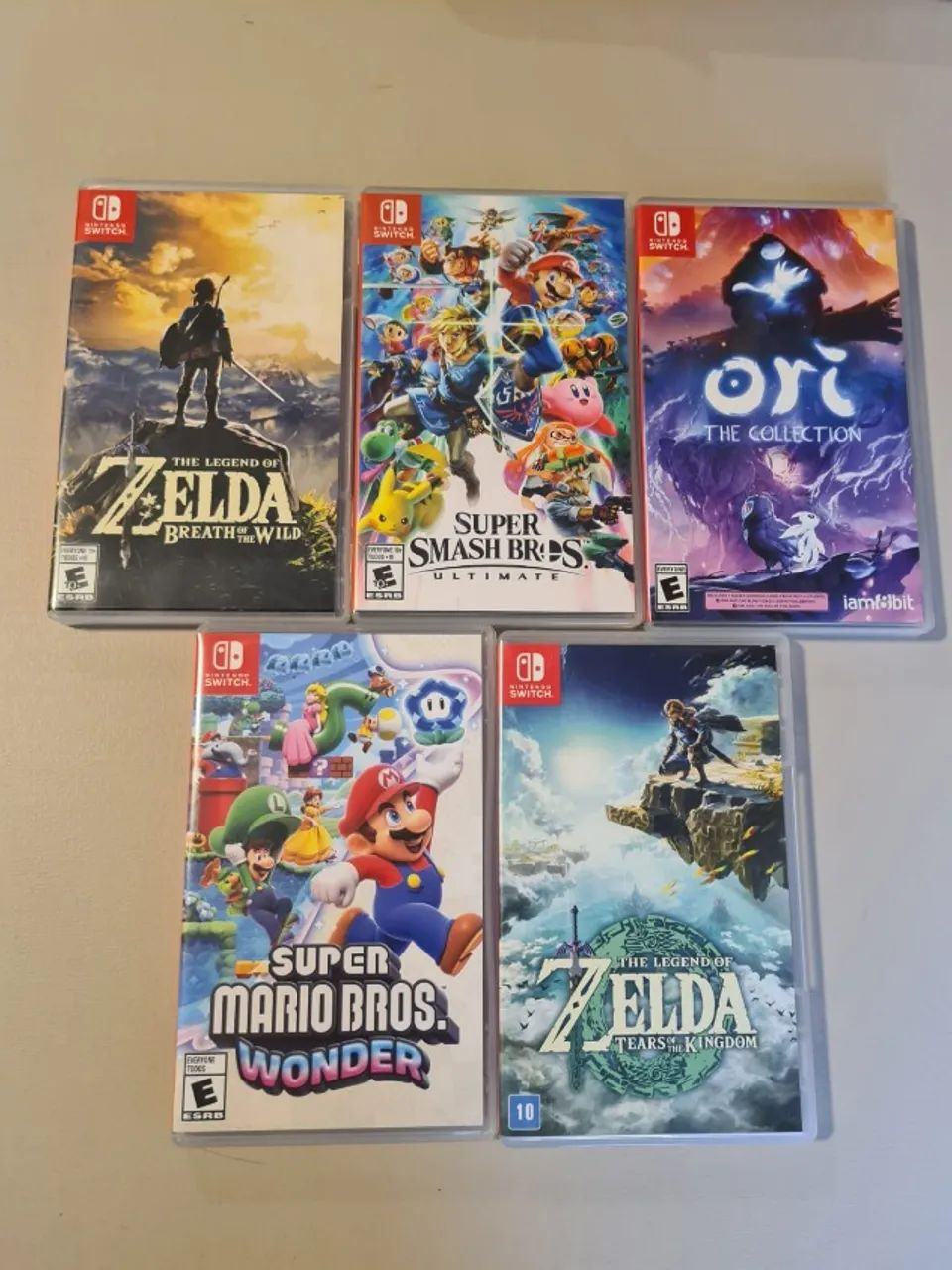 5 Jogos Nintendo Switch