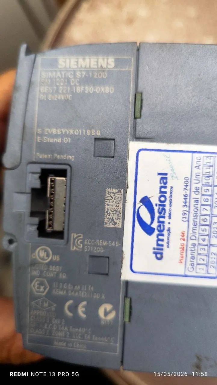 Módulo Siemens S71200 Siemens  - Foto 4