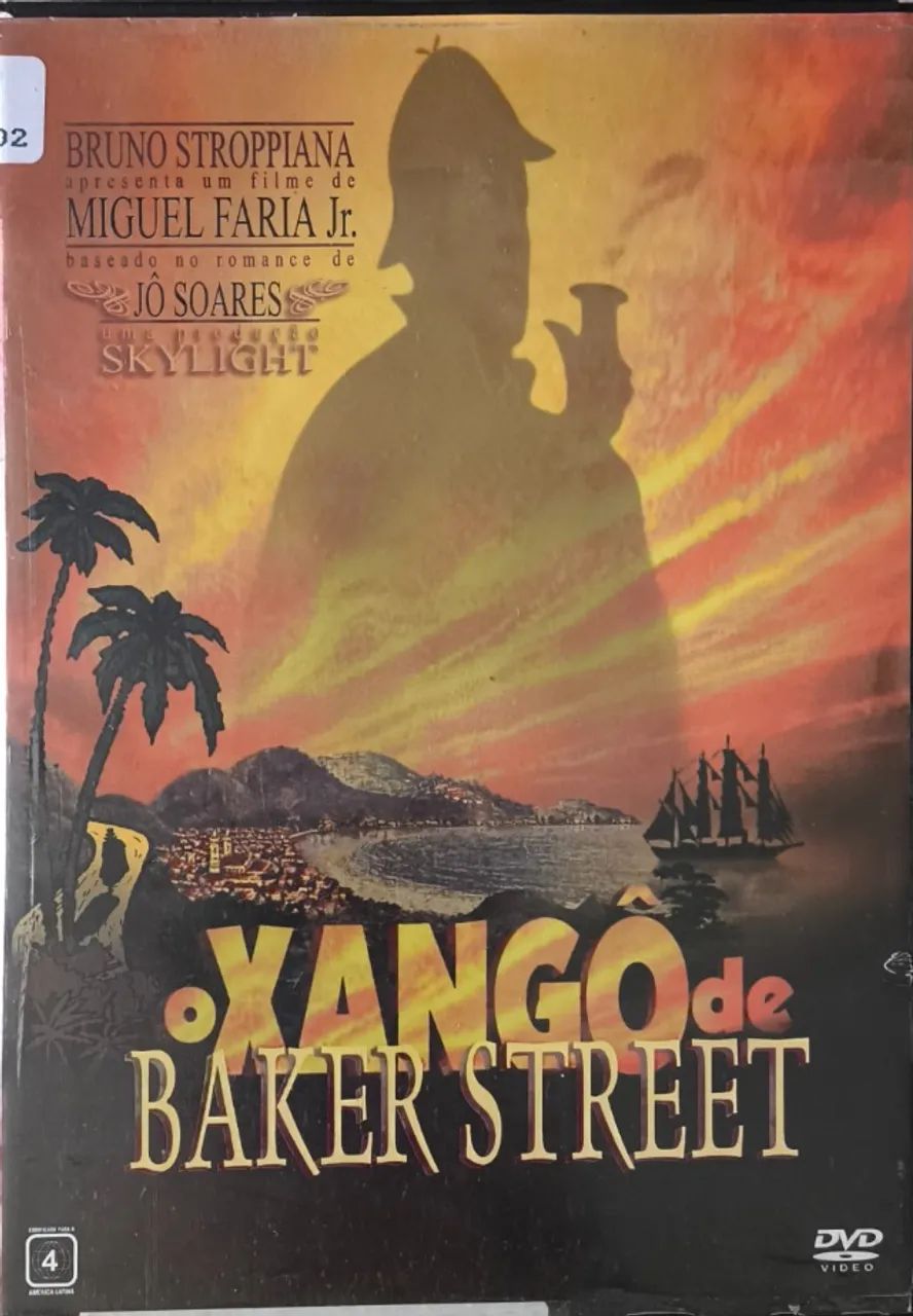 DVD O Xango de Baker Street (Jo Soares)