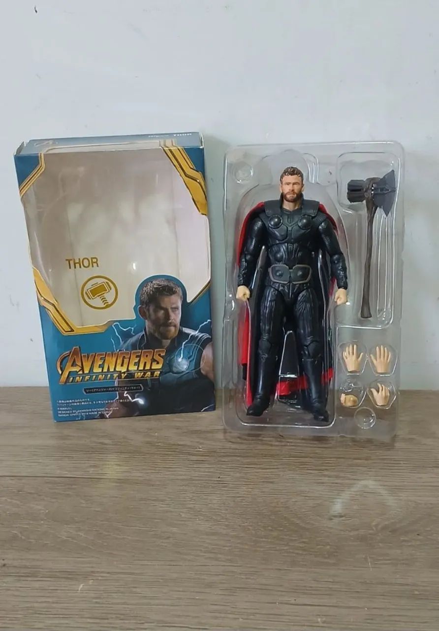 Boneco Thor sh figuarts bootleg infinity war