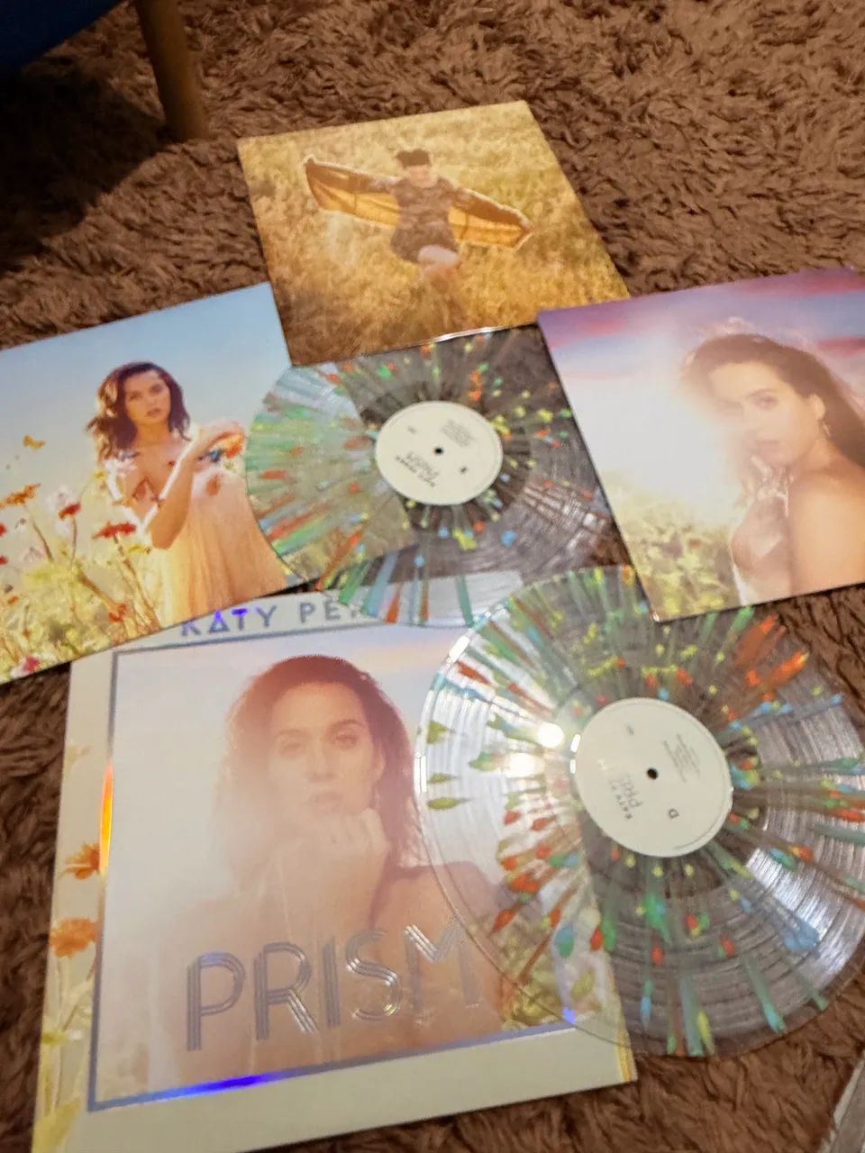DISCO DE VINIL KATY PERRY PRISM LP EDIÇÃO 10 ANOS SPLATTER