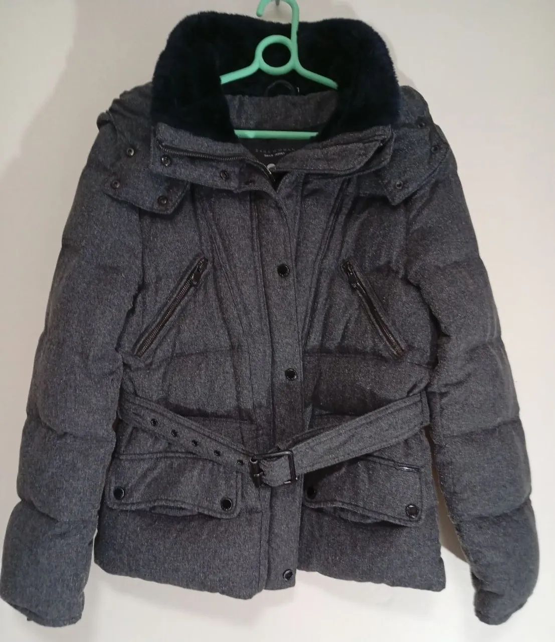 Jaqueta Puffer/Acolchoado ZARA  - Foto 5