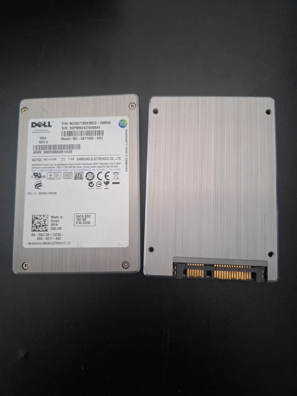 Hd SSD ENTERPRISE DELL 100gb lote com 2. - Foto 3
