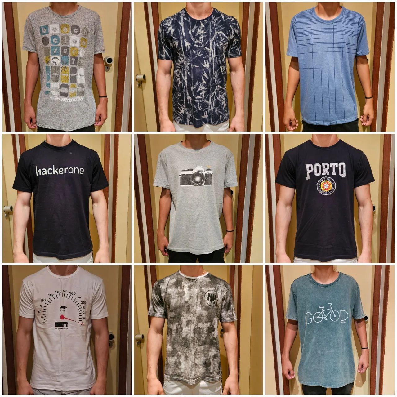 Camisas Algodão Tam M Preço Unitário  - Foto 3