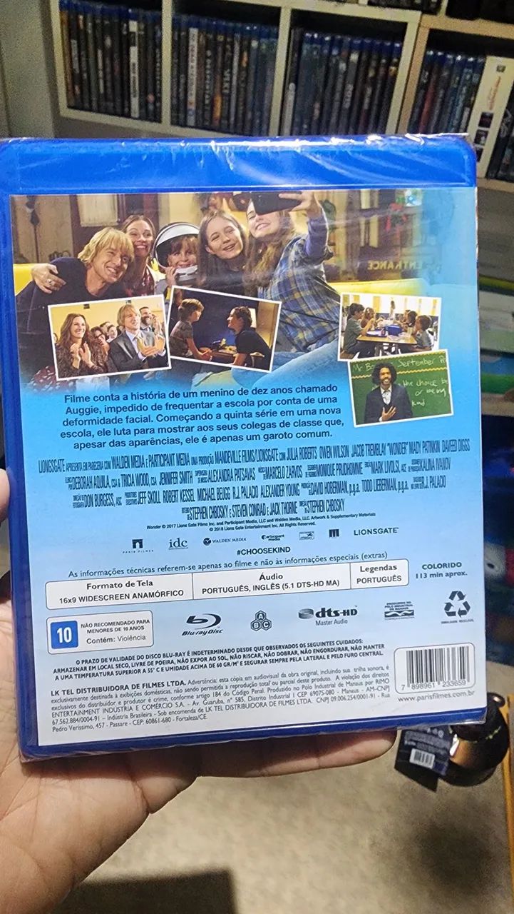 Blu-ray Extraordinário Lacrado  - Foto 2