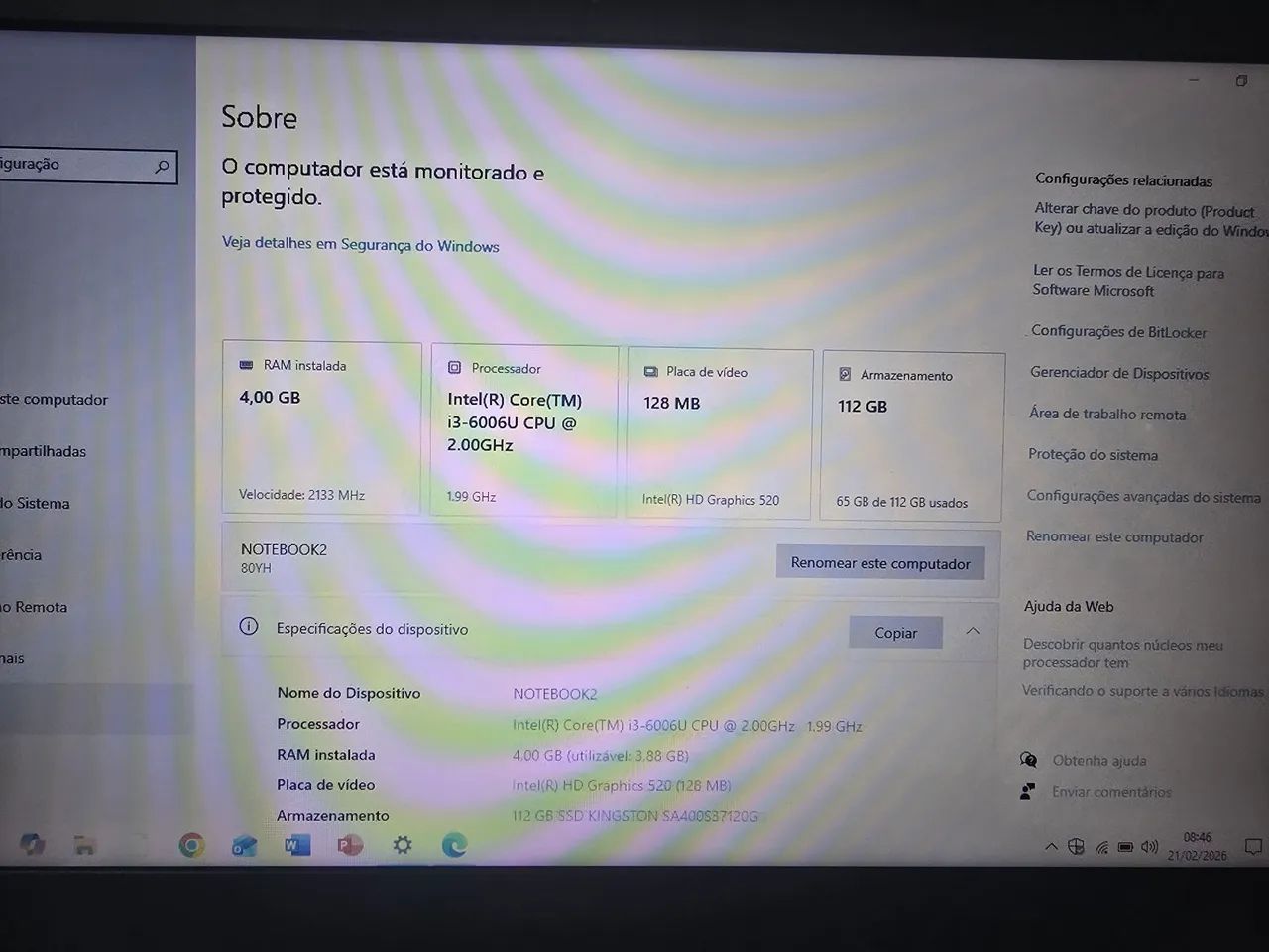 Vendo notebook lenovo