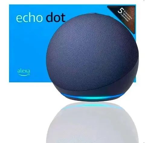 Amazon Echo Dot 5 Geração / Alexa / Bluetooth - Azul - Foto 2
