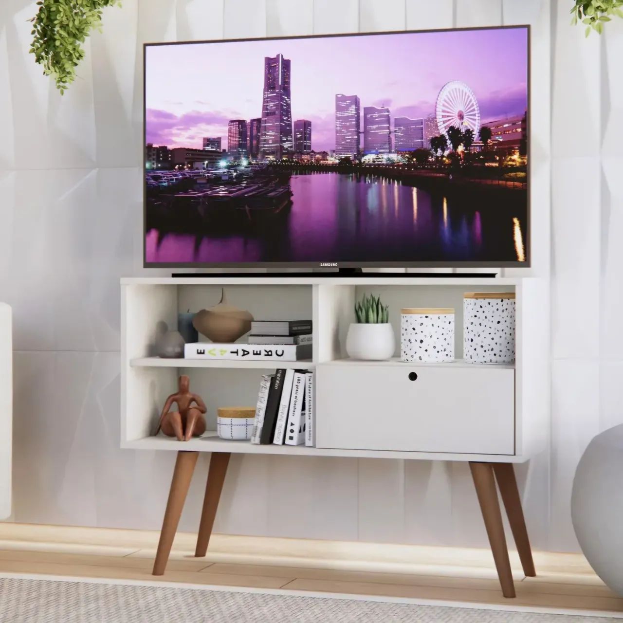 Rack pequeno TV até 50 polegadas - Foto 4