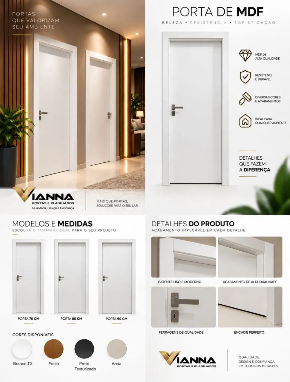 Portas de MDF  - Foto 4