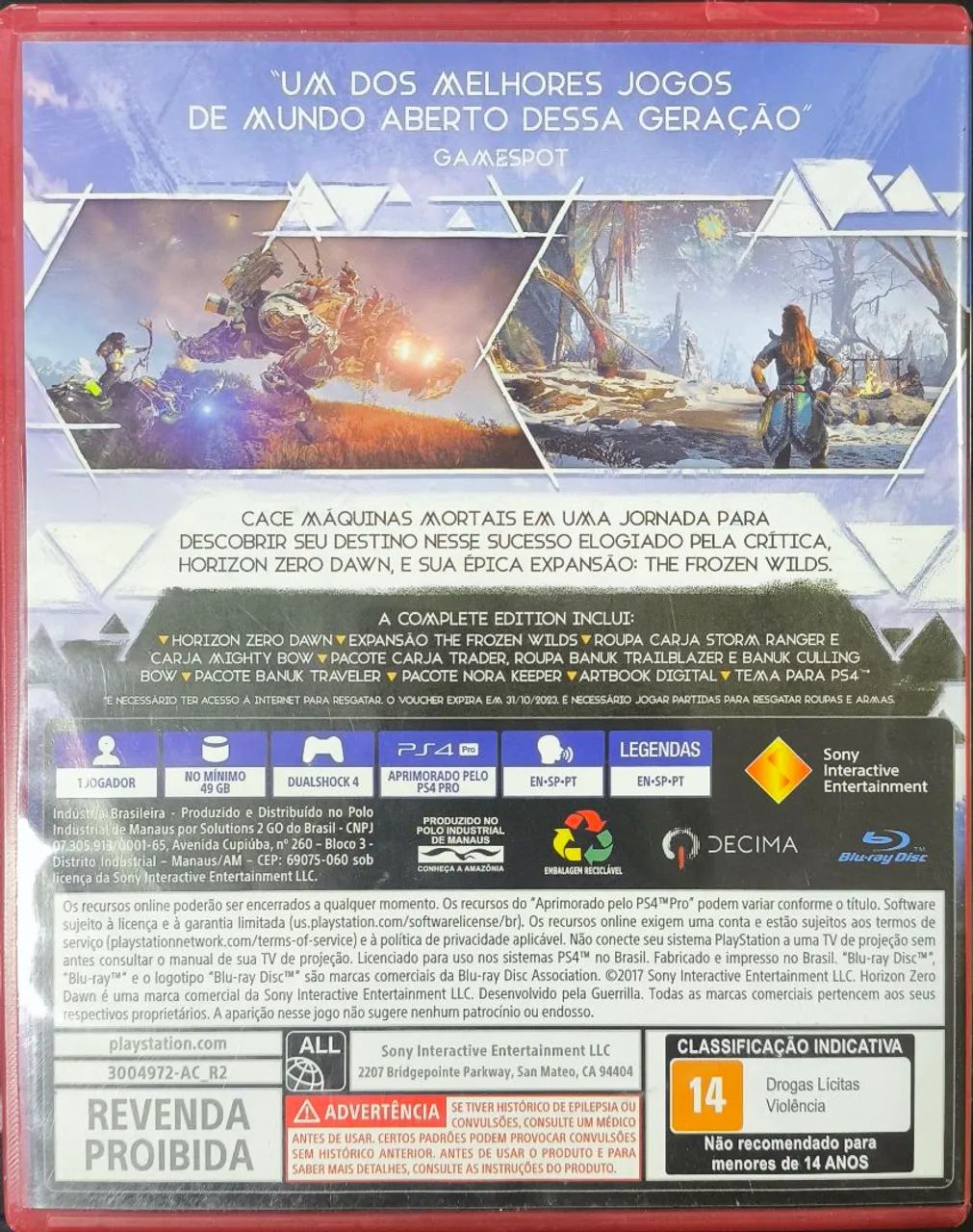 Horizon Zero Down - Complete Edition PS4 - Foto 3