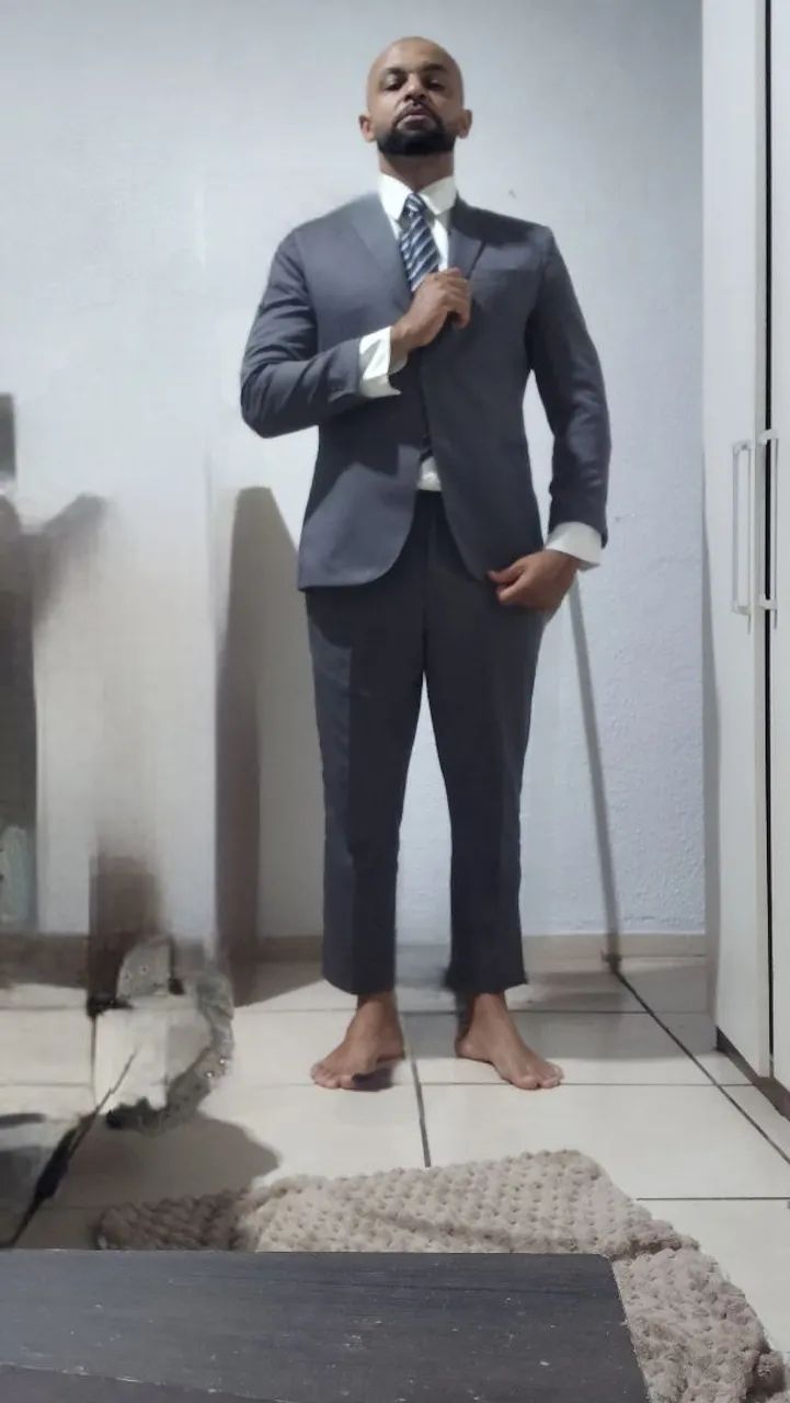 Terno completo camisa e gravata  - Foto 4
