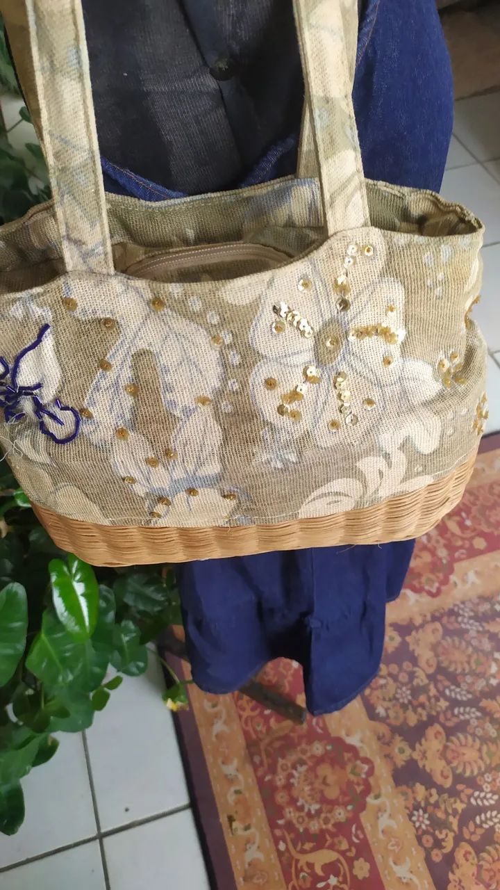 Bolsa de praia de mão  - Foto 5